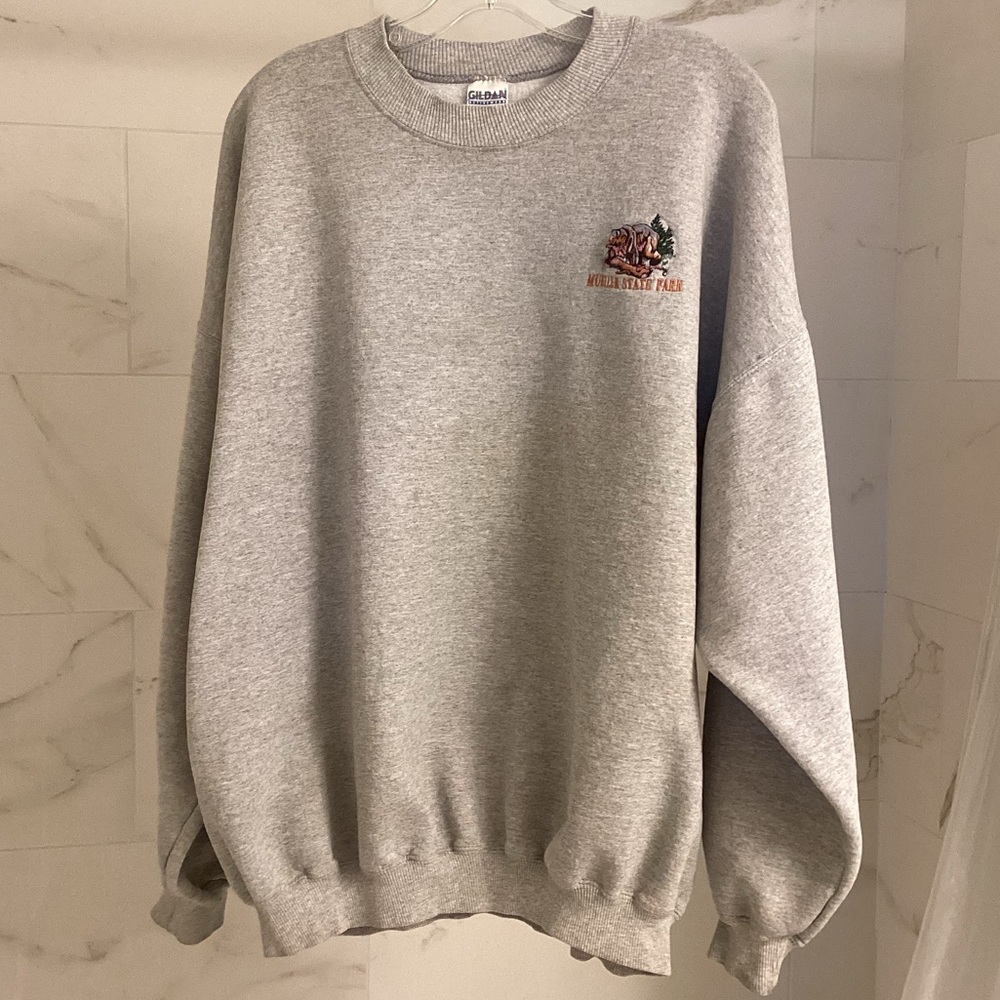 Vintage Oversized Mueller State Park Colorado Crew Neck Sweatshirt